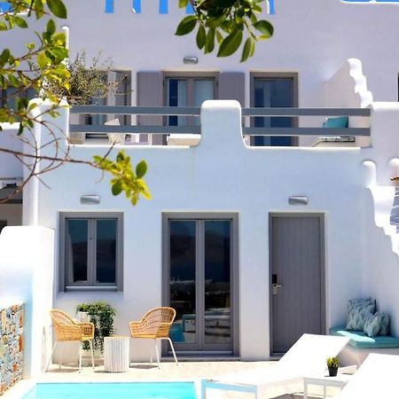 The Nine Graces - Agia Anna - Option With Private Pool Or Hot Tub Villa Bagian luar foto