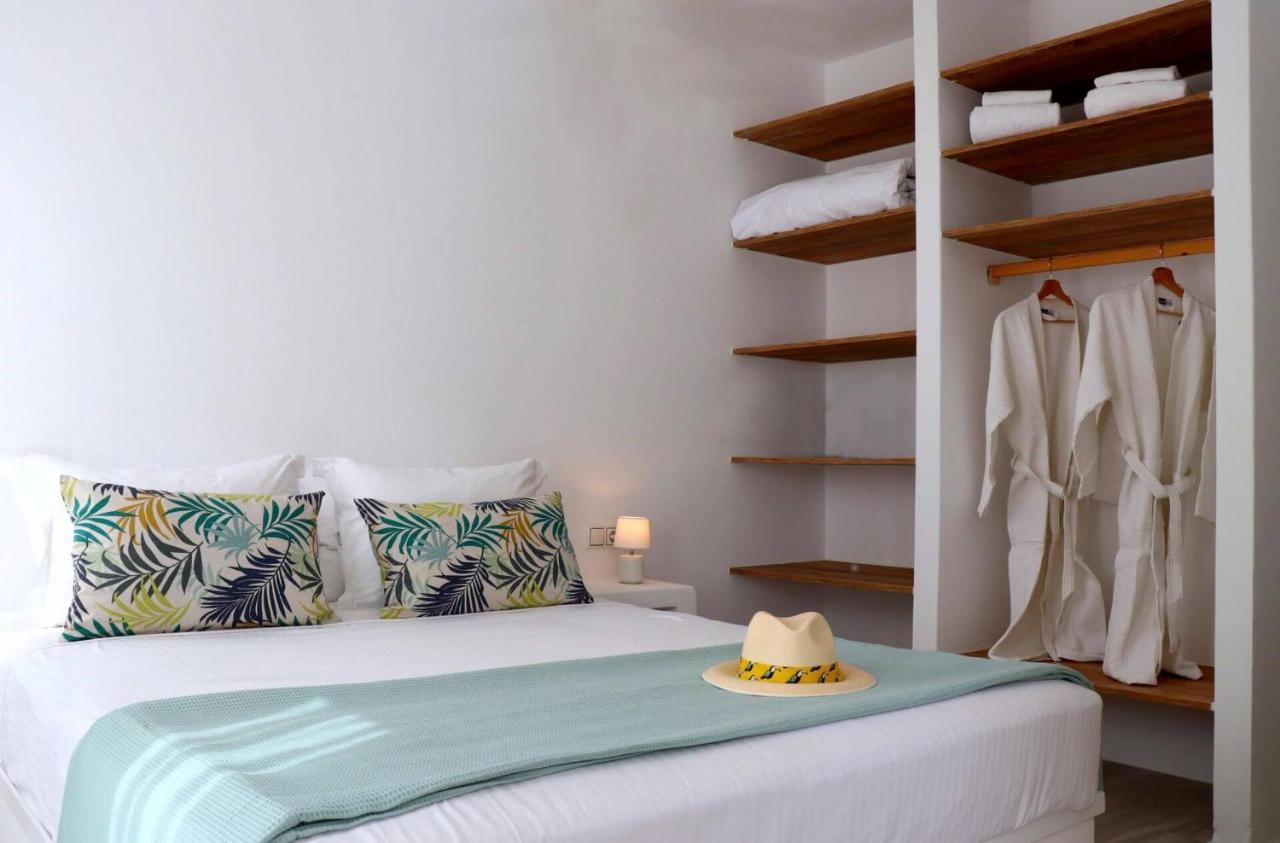 The Nine Graces - Agia Anna - Option With Private Pool Or Hot Tub Villa Bagian luar foto