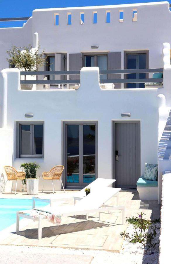 The Nine Graces - Agia Anna - Option With Private Pool Or Hot Tub Villa Bagian luar foto