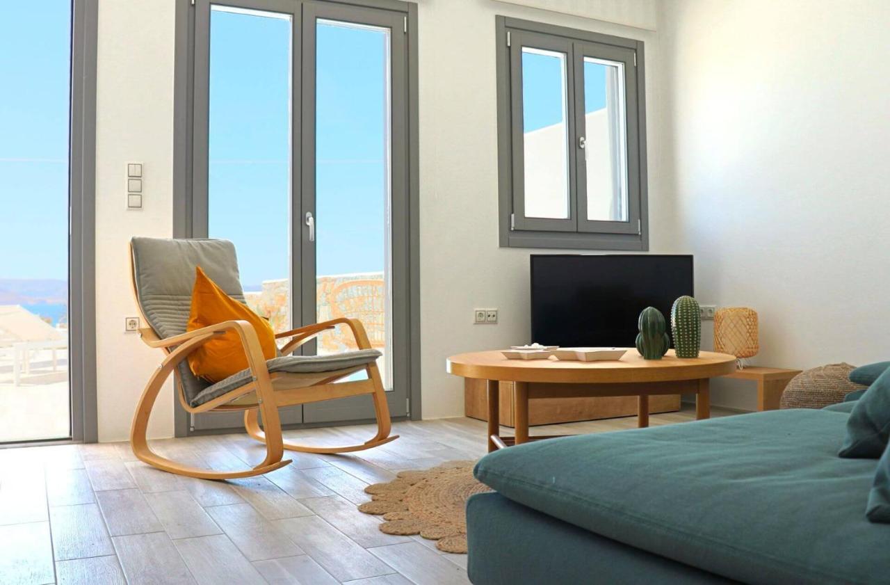 The Nine Graces - Agia Anna - Option With Private Pool Or Hot Tub Villa Bagian luar foto