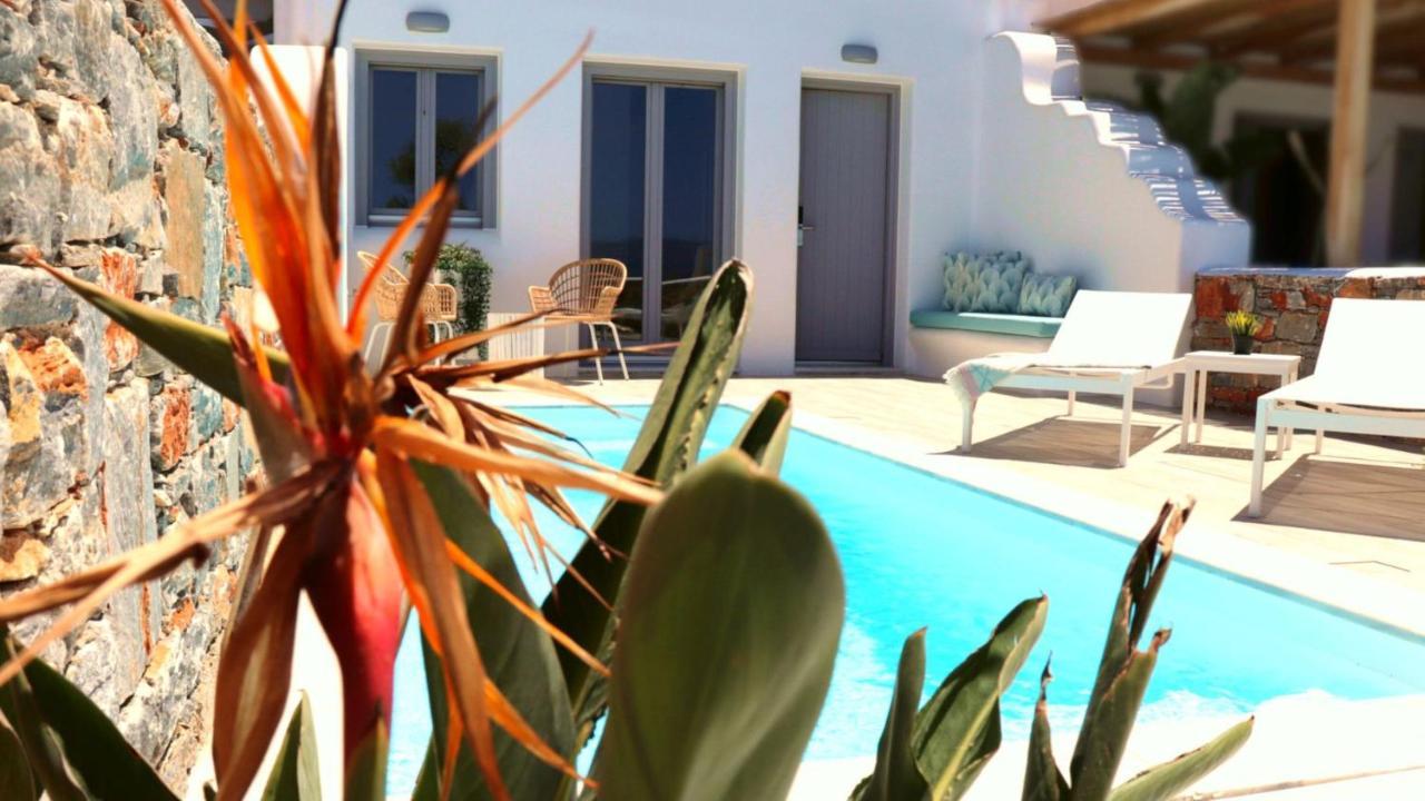 The Nine Graces - Agia Anna - Option With Private Pool Or Hot Tub Villa Bagian luar foto