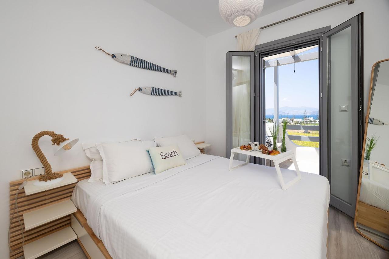 The Nine Graces - Agia Anna - Option With Private Pool Or Hot Tub Villa Bagian luar foto